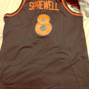 Men’s NY Knicks Sprewell Jersey